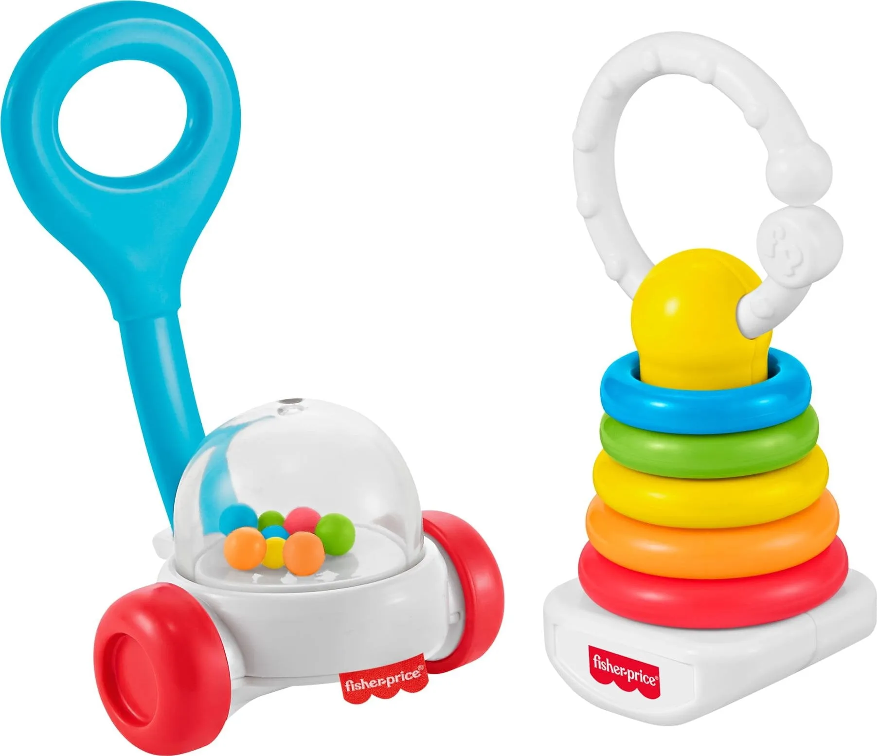 Fisher-Price Newborn Classic 2 Pack Baby Rattle