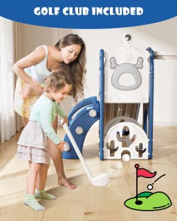 Korimefa 7 in 1 Toddler Slide Outdoor Indoor - Thumbnail 2