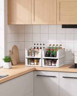 Kitsure Closet Organizers and Storage Stackable - Thumbnail 3