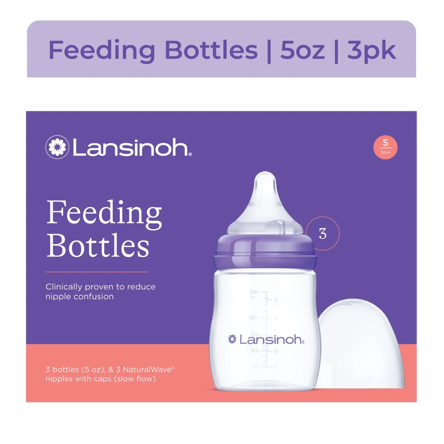 Lansinoh Anti Colic Baby Bottle for Breastfeeding