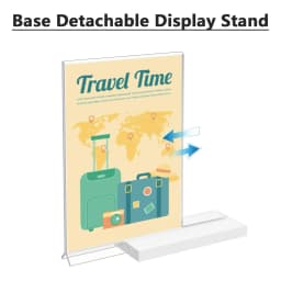 Maxgear 4X6 Acrylic Sign Holder 12 Pack Clear - Thumbnail 4