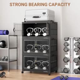 Broview 240QT Stackable Storage Bins with Lid - Thumbnail 7