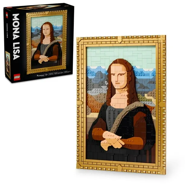 Lego Art Mona Lisa Building Set Leonardo Da Vinci