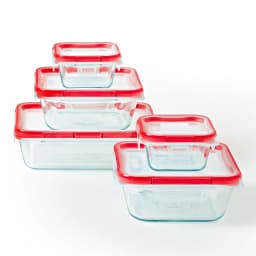 Pyrex Freshlock 10 Piece Glass Storage Set - Thumbnail 1