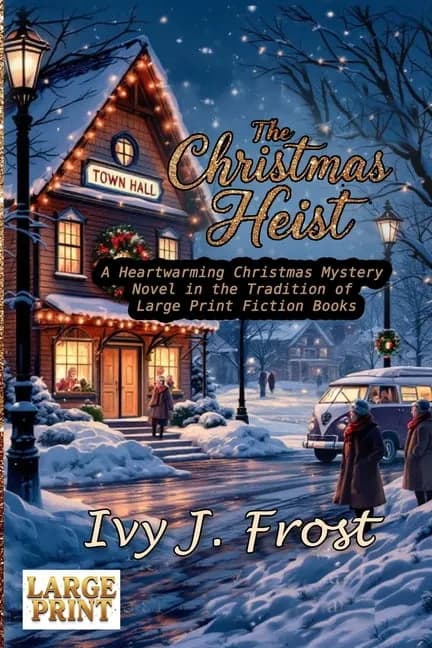 The Christmas Heist - A Heartwarming Christmas Mystery Novel in the Tradition of Large Print Fiction Books: An Uplifting