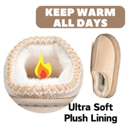 Beranmey Cozy Platform Fuzzy Slippers for Women - Thumbnail 6