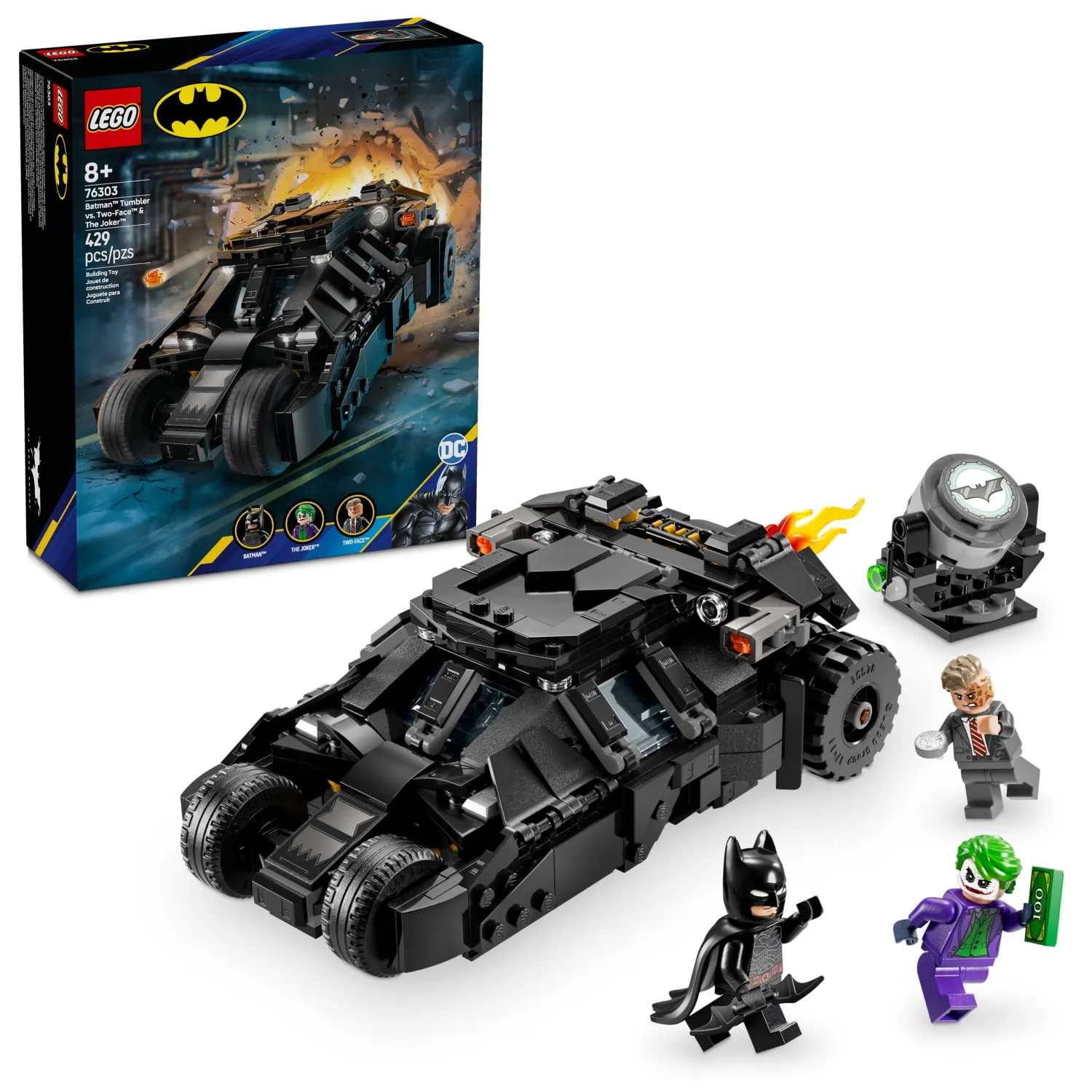 Lego Dc Batman Tumbler Vs Two Face and the Joker