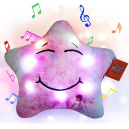 Lovehugs Musical Star Pillow Light Up Toy Sensory - Thumbnail 1