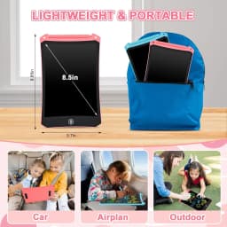 2 Pack LCD Writing Tablet 85 Inch Reusable Drawing - Thumbnail 4