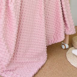 Crevent Cozy Soft and Warm Sherpa Baby Blanket - Thumbnail 5