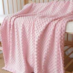 Crevent Cozy Soft and Warm Sherpa Baby Blanket - Thumbnail 4