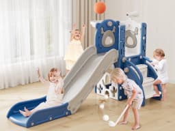 Korimefa 7 in 1 Toddler Slide Outdoor Indoor - Thumbnail 14