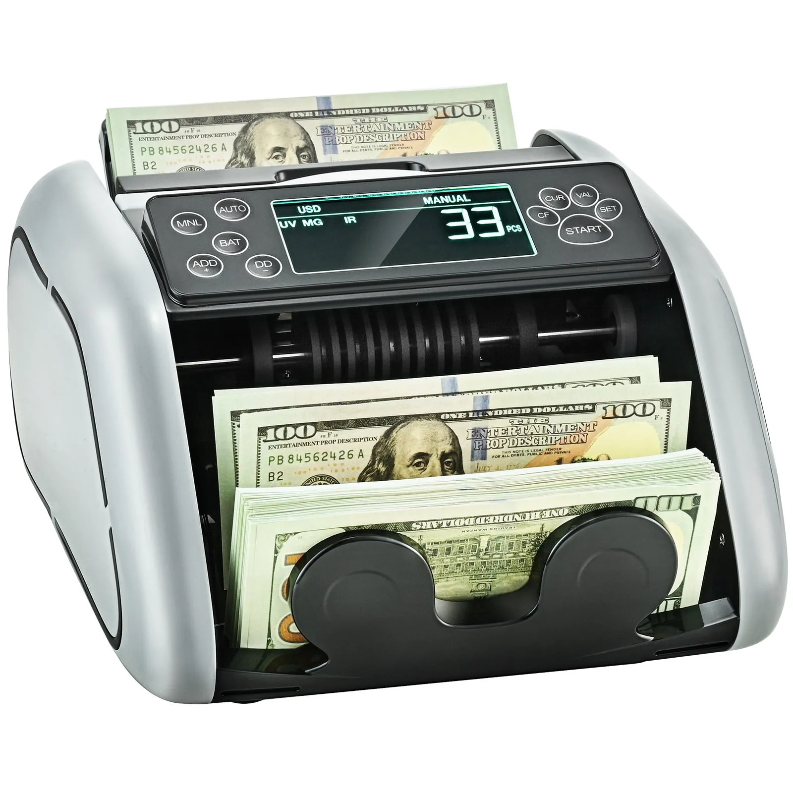 Kffkff Currency Counting Device Note Tallying