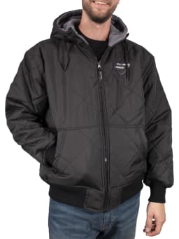 Freeze Defense Men's Winter Coat Fleece Lined - Thumbnail 1