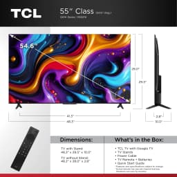 Tcl 55 Q Series Qled 4K Uhd Hdr Smart Google TV - Thumbnail 3