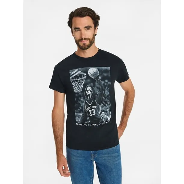 Men's and Big Men's Graphic Tee Shirt Sizes S 3XL