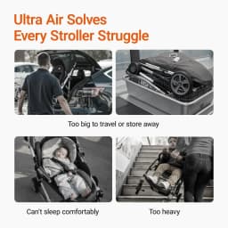 Mamazing Baby Stroller Ultra Air Lightweight - Thumbnail 11