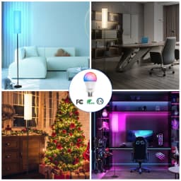 Frideko Home 2 Pack 67 Floor Lamp with Smart Rgb - Thumbnail 5