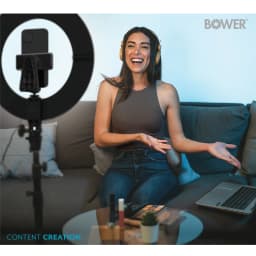 Bower 12 Foldable Ring Light with Adjustable Stand - Thumbnail 8