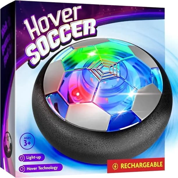 FOIDEV Hover Soccer Ball for Kids - Boy Birthday Gifts - Indoor Toy Games Gift for Boys Age 6, 7, 8, 9, 10, 11, 12 Year 