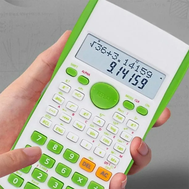 WKSCLPAI Scientific Calculators, Calculadora Function Formula Calculator, Portable Multi-function Calculator for High Sc