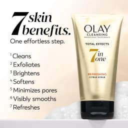 Olay Total Effects Refreshing Citrus Scrub Face - Thumbnail 4