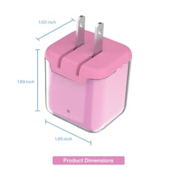 Onn 32W Dual Port USB C and USB a Wall Charger - Thumbnail 5