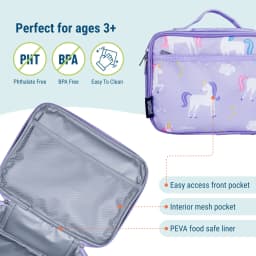 Wildkin Kids Insulated Lunch Box for Boy and Girls - Thumbnail 2