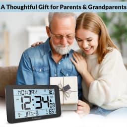 Geevon 108 Atomic Clock with Indoor Outdoor - Thumbnail 10