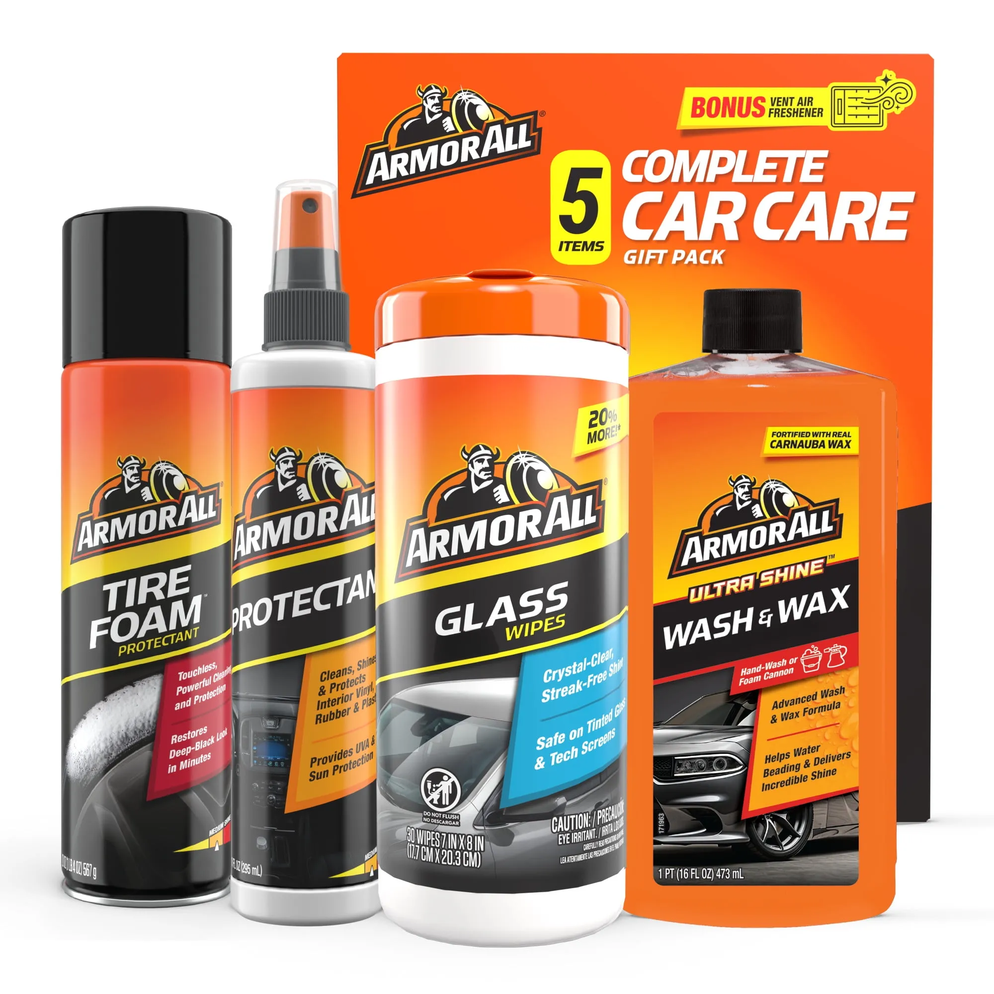 Armor All Complete Car Cleaning Care Kit for Car