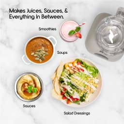 Savour by Tzumi 500W Touchscreen Smoothie Blender - Thumbnail 6