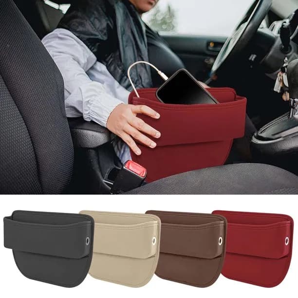 Car Seat Storage Box Organizer for Car Seat Gap
