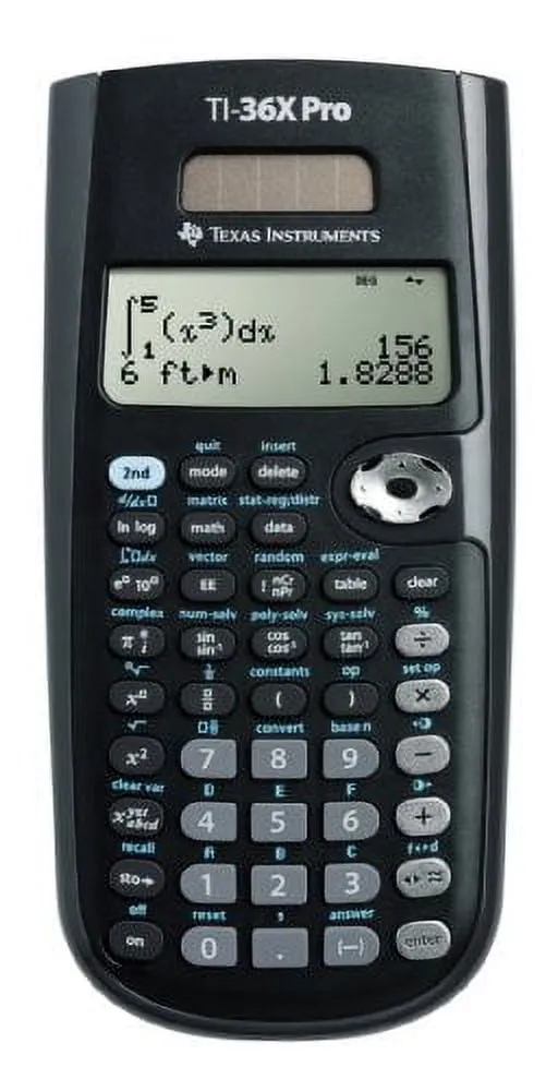 Texas Instruments TI-36X Pro Scientific Calculator with MultiView, MathPrint & protective cover