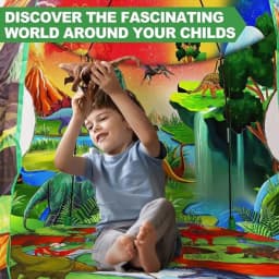 Nicecastle Dinosaur Kids Tent Play Tent Boys Girls - Thumbnail 5