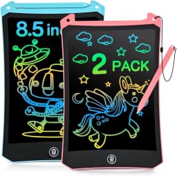 2 Pack LCD Writing Tablet 85 Inch Reusable Drawing - Thumbnail 1