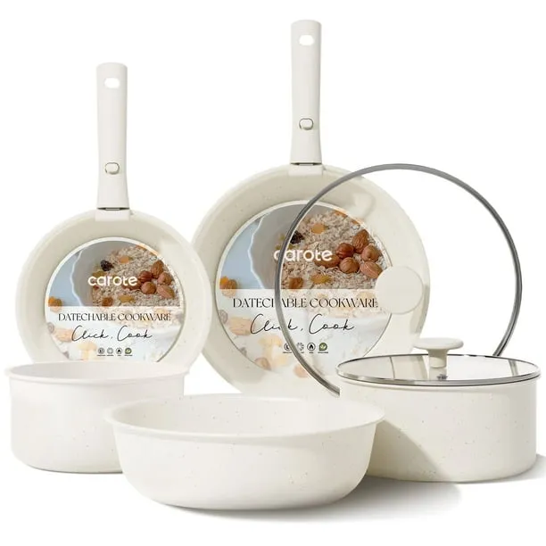 Carote 13 Pcs Nonstick Cookware Sets Pots and Pans
