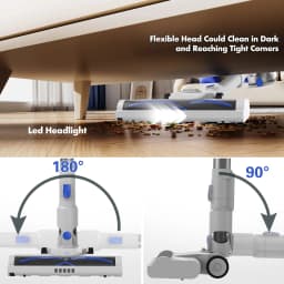 Carevac Cordless Stick Vacuum Cleaner Lightweight - Thumbnail 7