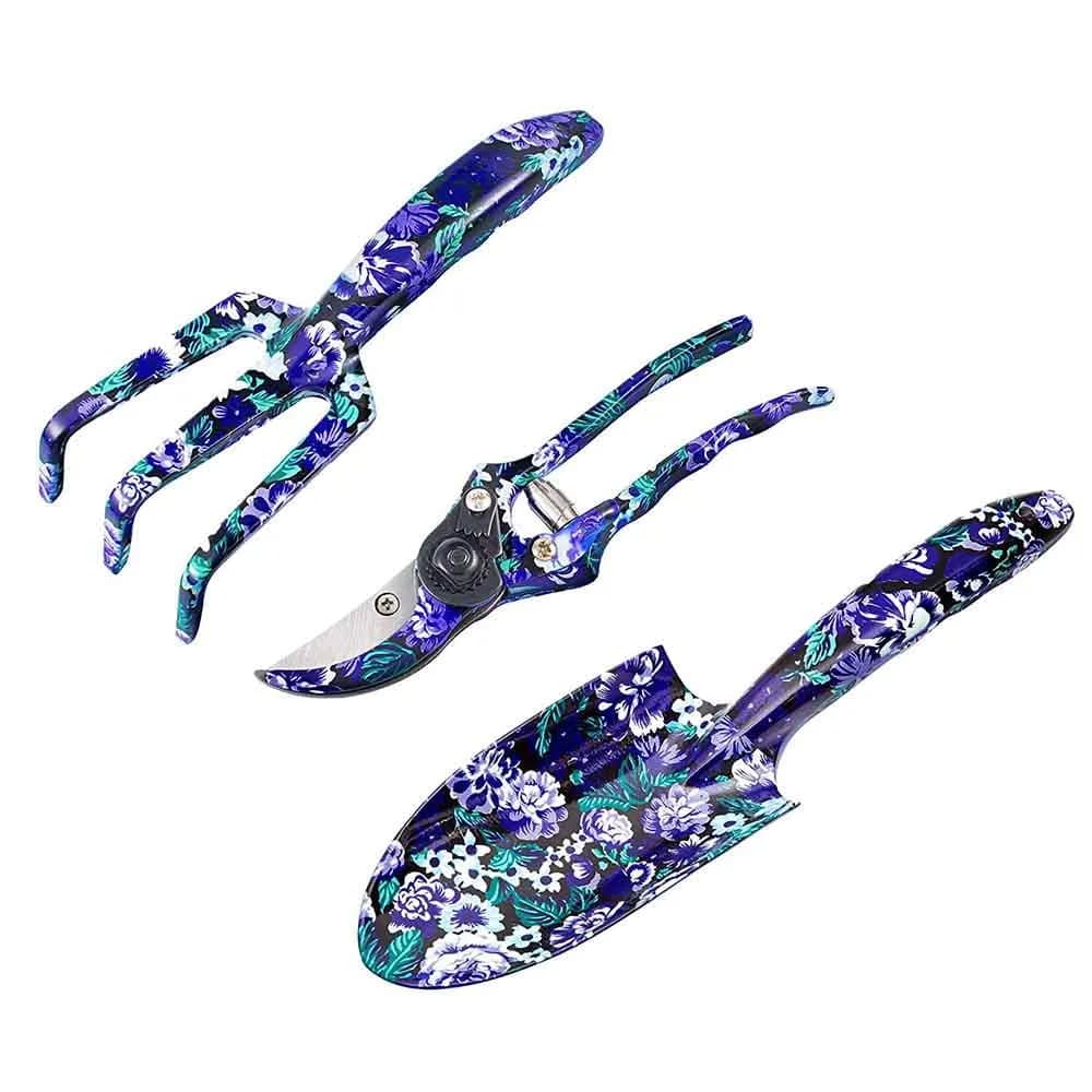 Flora Guard 3 Piece Aluminum Garden Tool Set