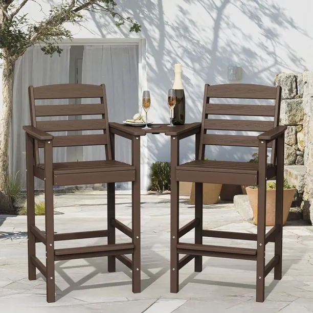Loyalice Balcony Chair Set of 2 Outdoor Adirondack