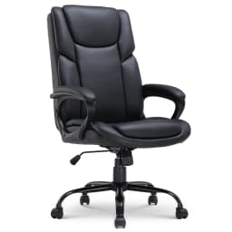 Mainstays Executive Ergonomic High Back Leather - Thumbnail 1