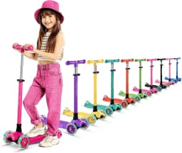 Lifemaster Mini 3 Wheel Kids Scooter with Multi - Thumbnail 1