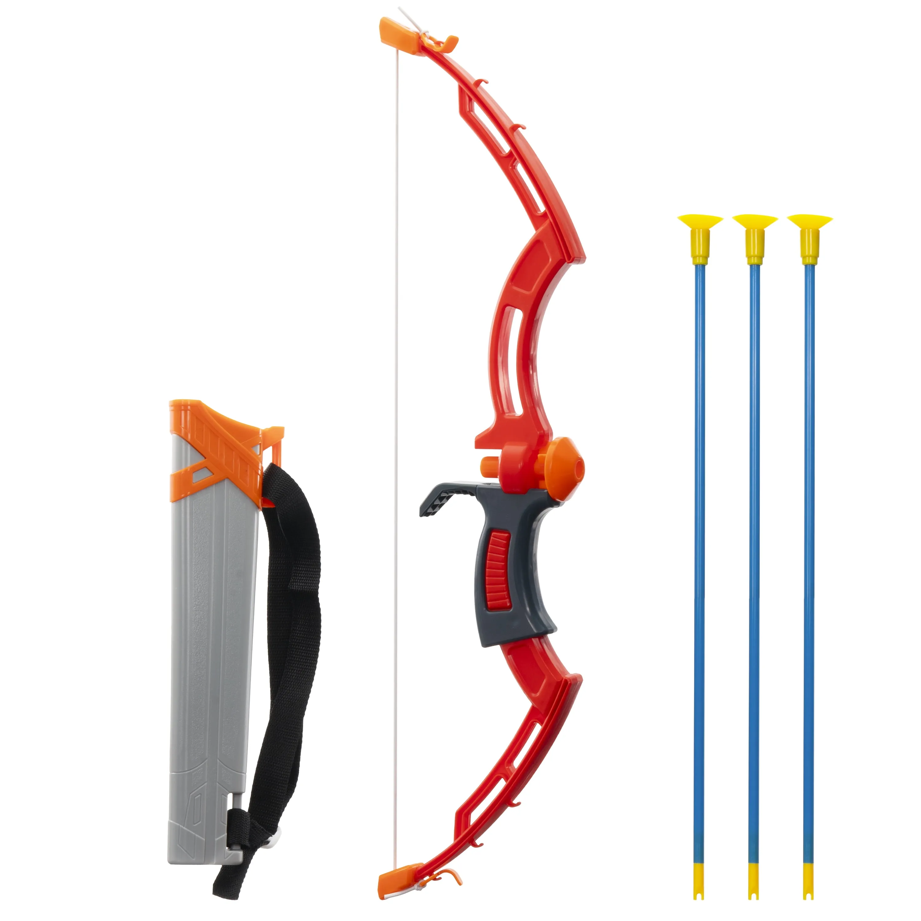 Adventure Force Archery Set, Adjustable Bow Design for Added Strength, Items Included 1 Bow with 3 Arrows and 1 Quiver