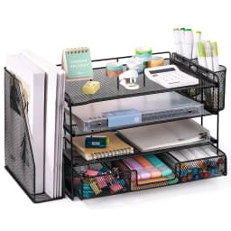Livhil Desktop Organizer 4 Tier Desk Organizers - Thumbnail 1