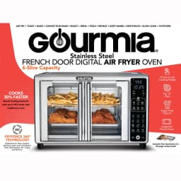 Gourmia French Door 6 Slice Digital Toaster Oven - Thumbnail 3