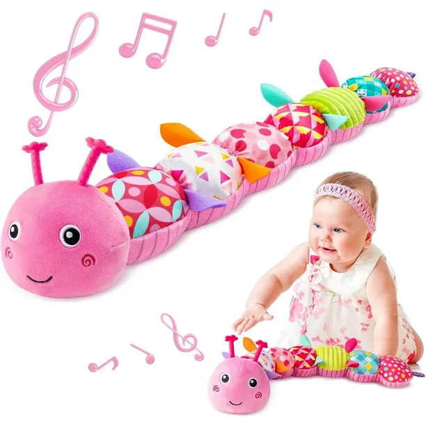 Btepsga Baby Toys Musical Caterpillarinfant Toys