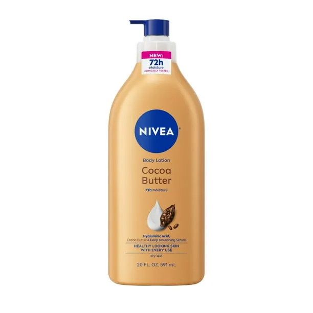 Nivea Cocoa Butter Body Lotion for Dry Skin with