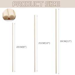 Lehood 100PCS Reed Diffuser Sticksaromatherapy - Thumbnail 3