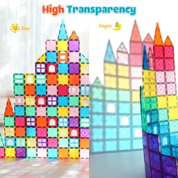 Magnetic Tiles for Kidseducational Magnetic - Thumbnail 5