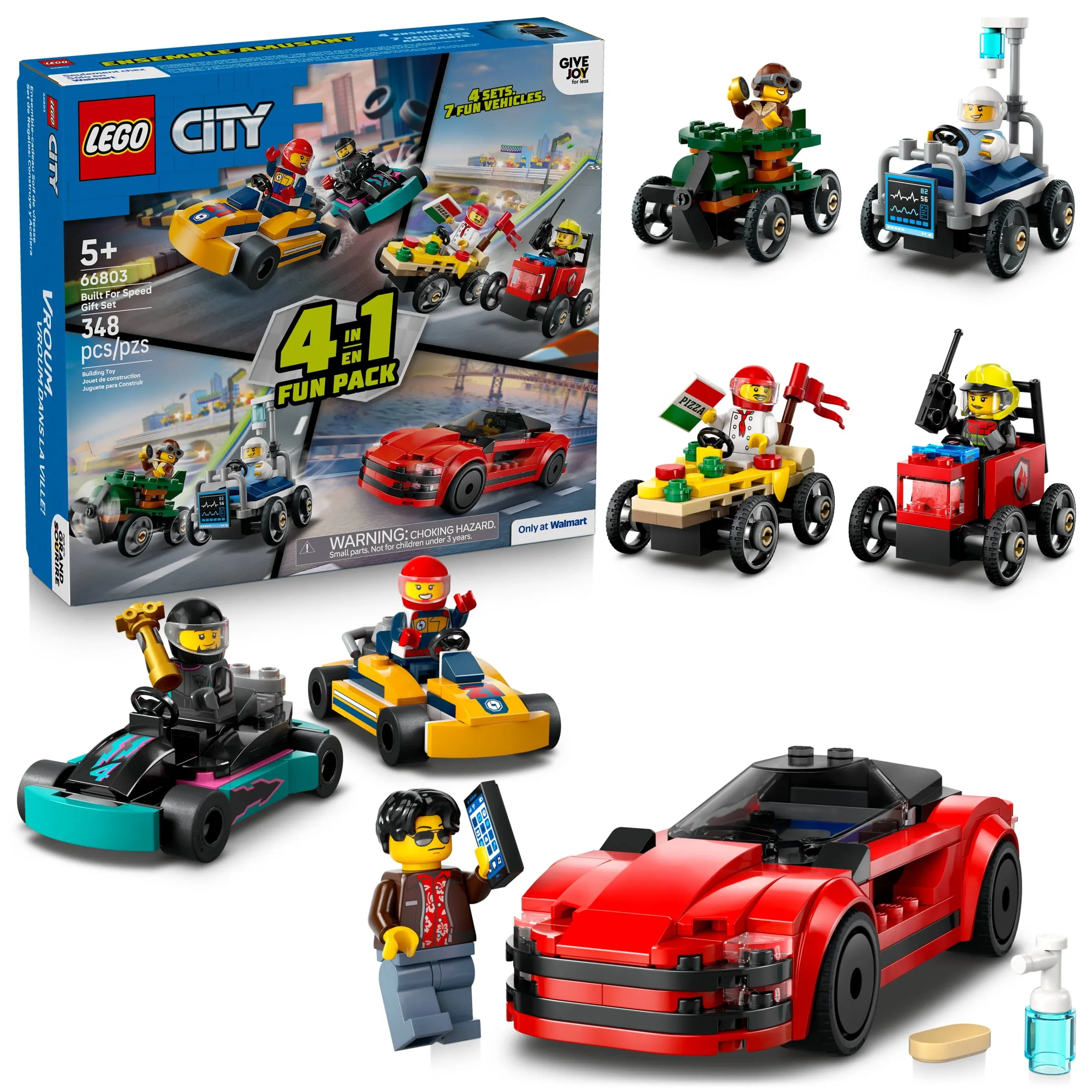 Lego City Built for Speed Gift Set Building Toy