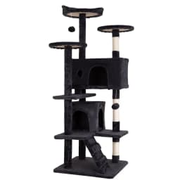 Bestpet 54IN Cat Tree Tower Scratch Posts Condo - Thumbnail 2